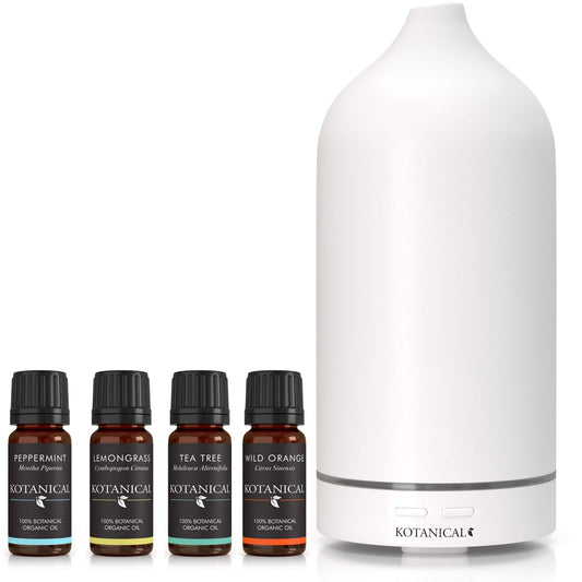 Immune Booster Diffuser Bundle - White