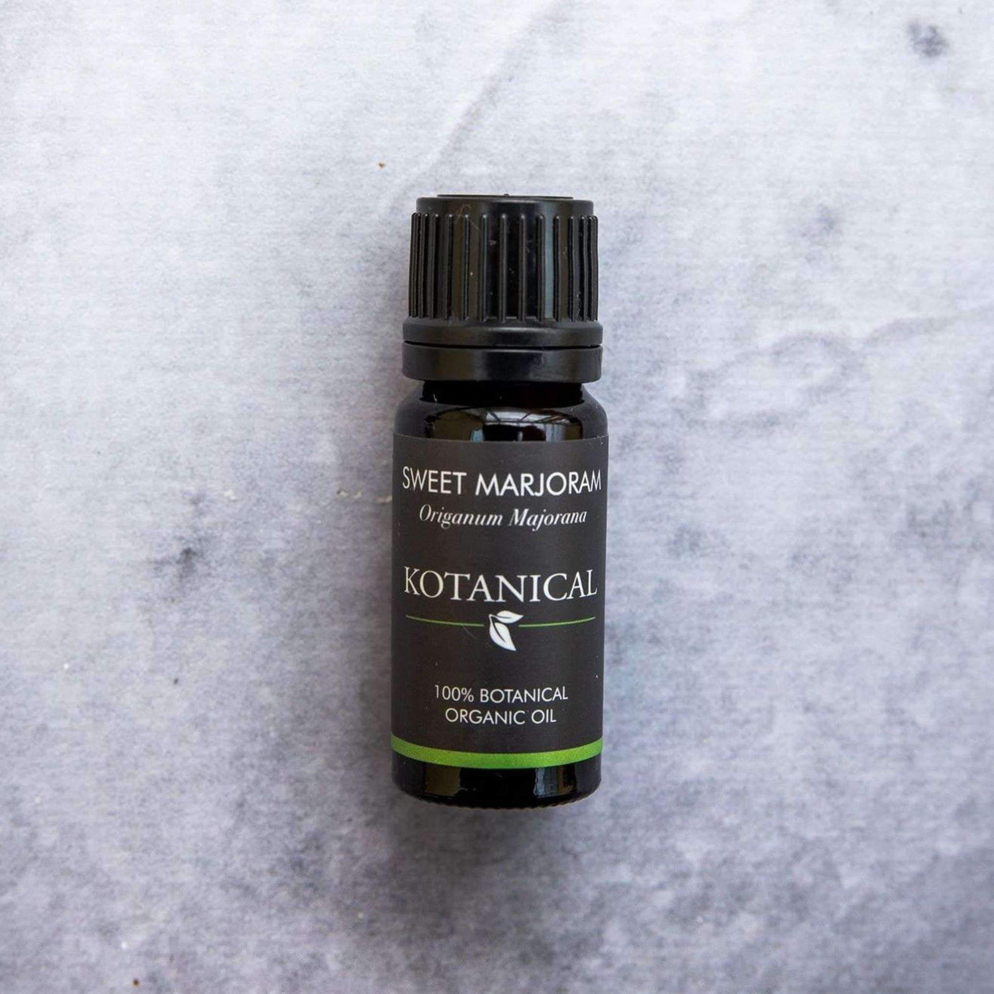 Sweet Marjoram Essential Oil kotanical 